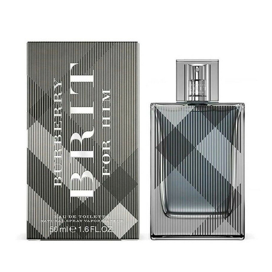 Burberry Men's Burberry Brit Men EDT Spray 1.7 oz (Tester) Fragrances