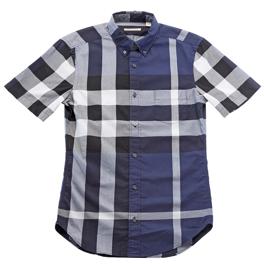burberry button down mens