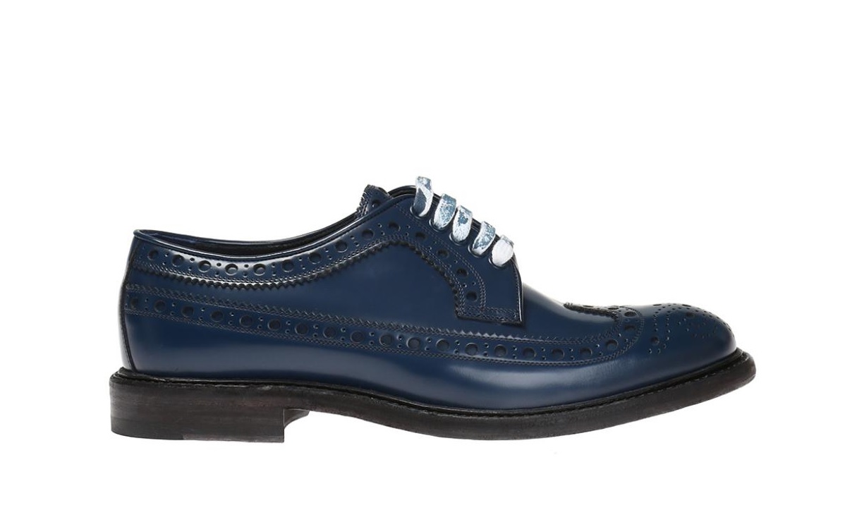 Burberry Men's Leather Brogues With 