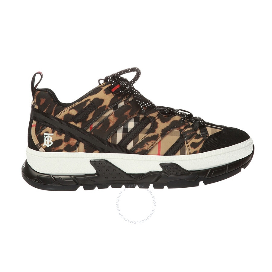 Mens leopard print sneakers clearance