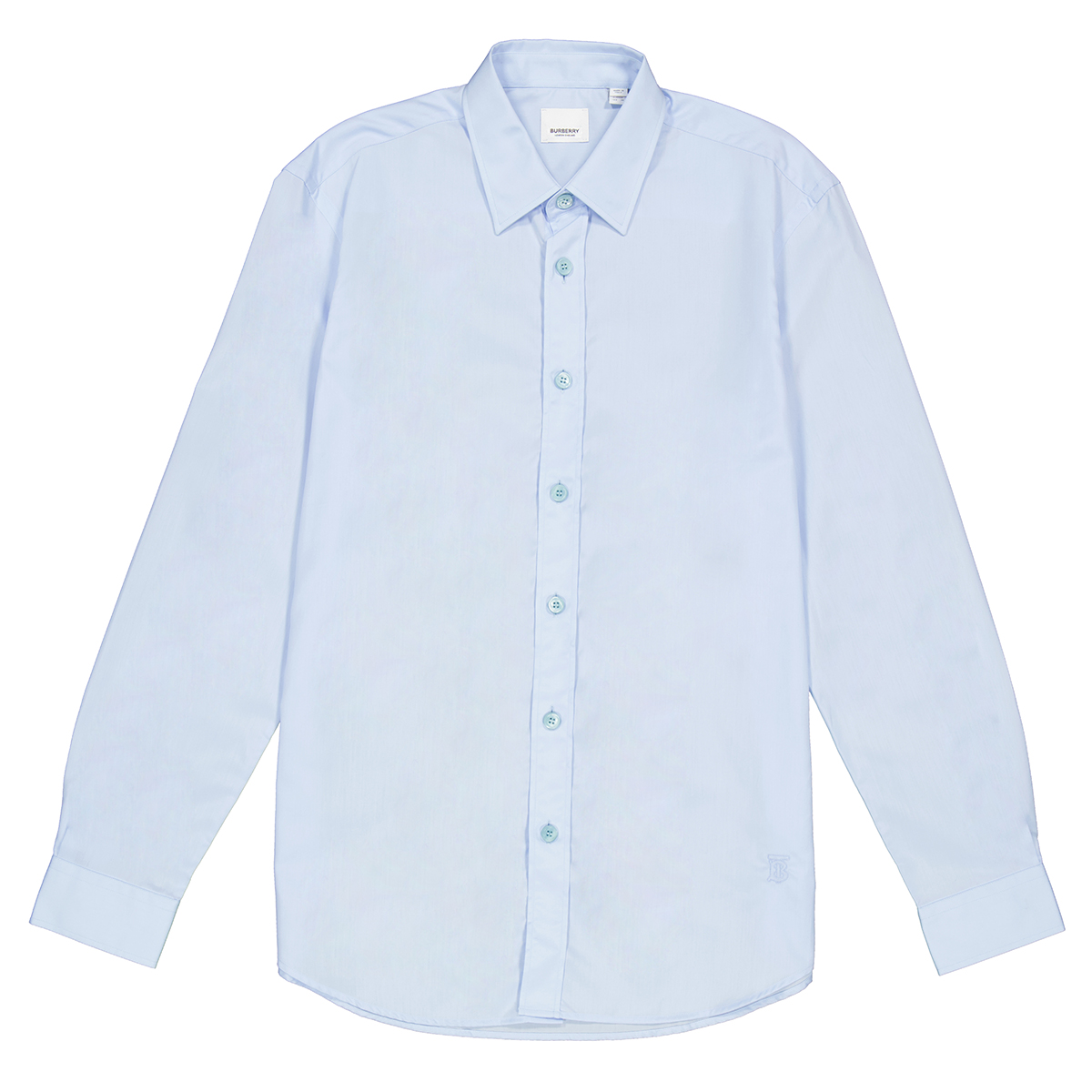 burberry men's long sleeve button down