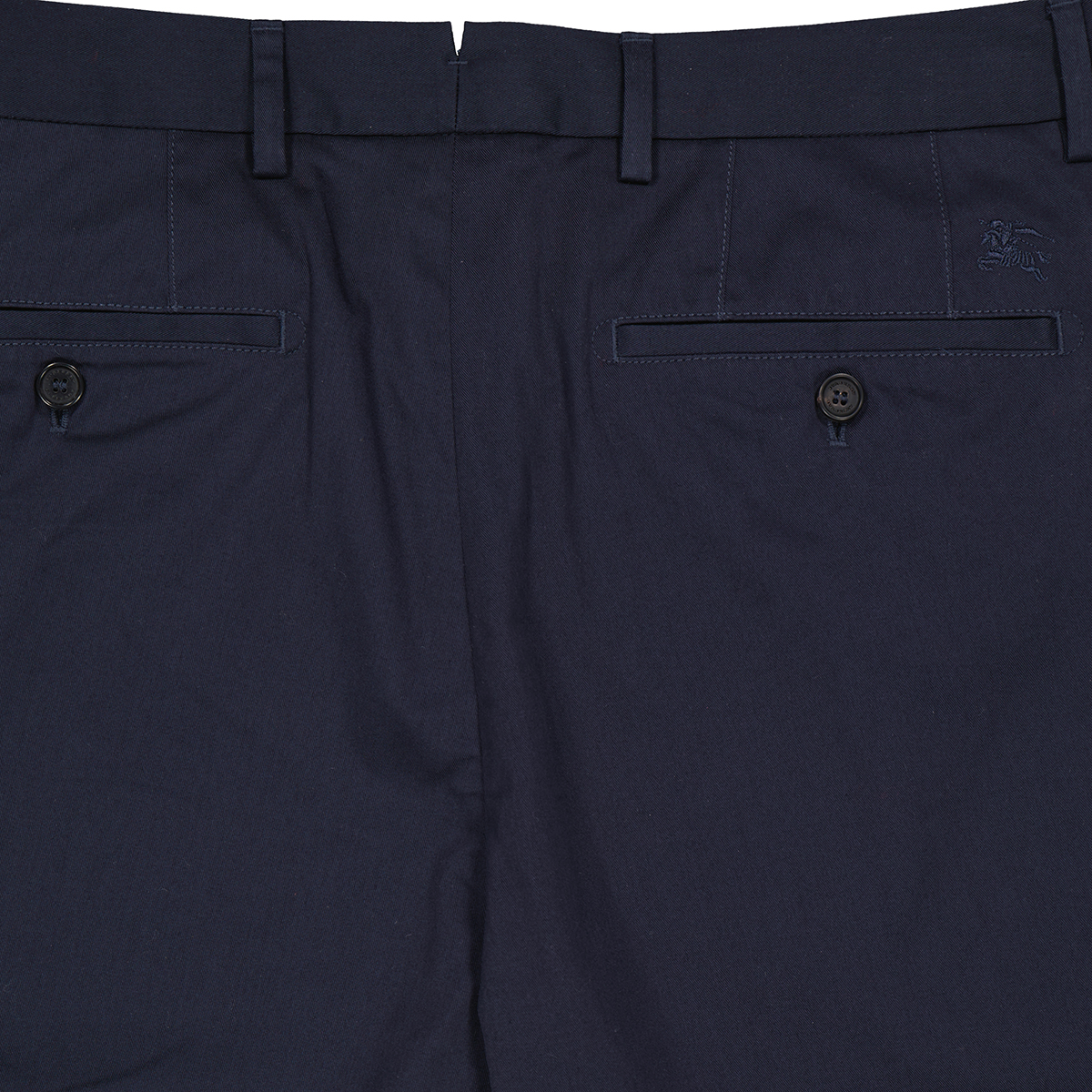 Navy Slim Fit Cotton Chinos 8001120 