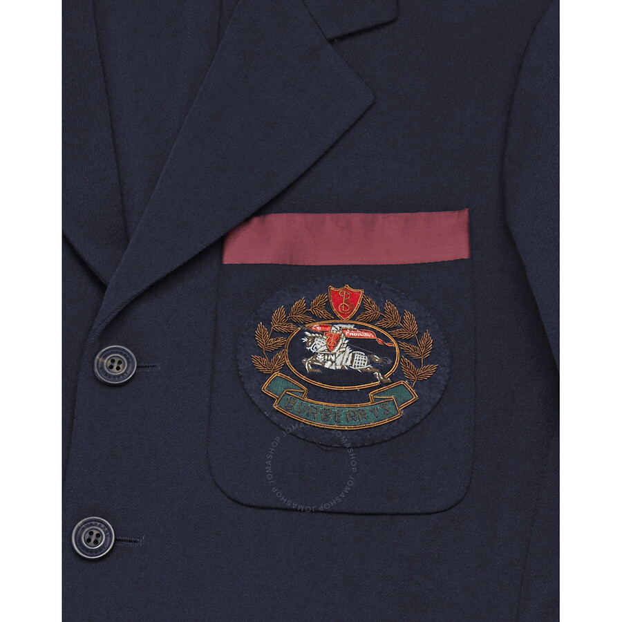 men's wool blend blazer