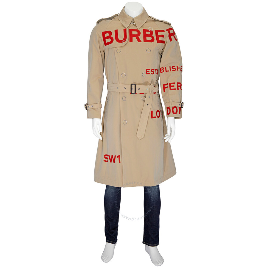 burberry mens trench coat
