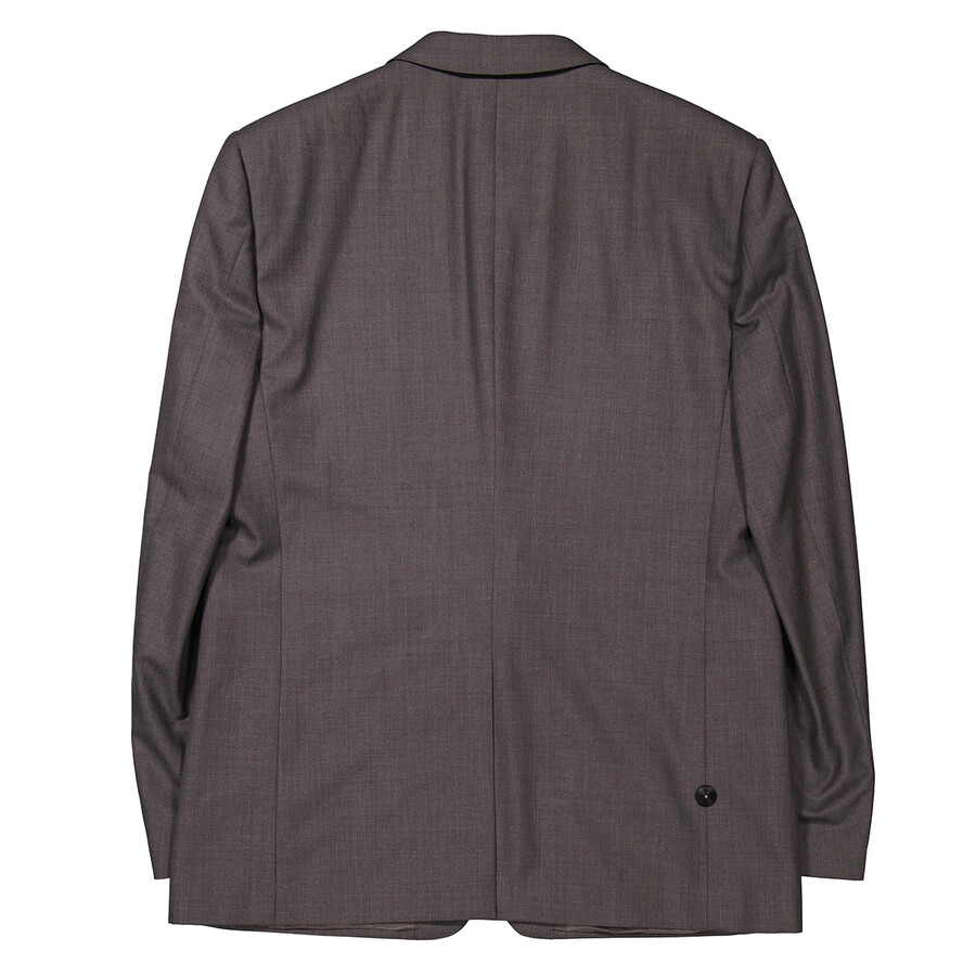 Burberry Mid Grey Melange Millbank Suit Blazer, Brand Size 58L (US Size