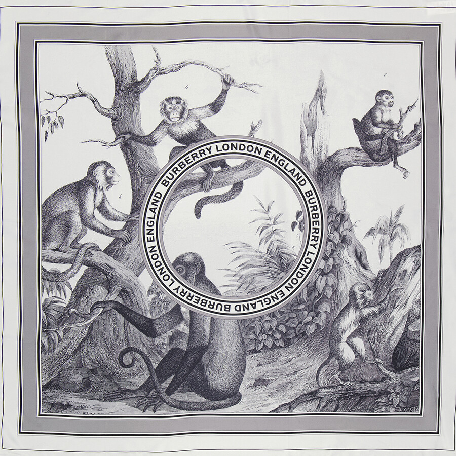 burberry monkey scarf