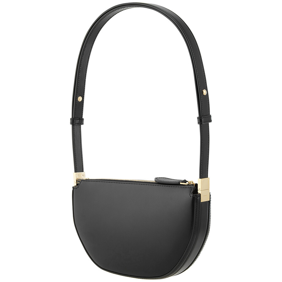 Burberry Olympia Mini Leather Shoulder Bag In Black 8051487