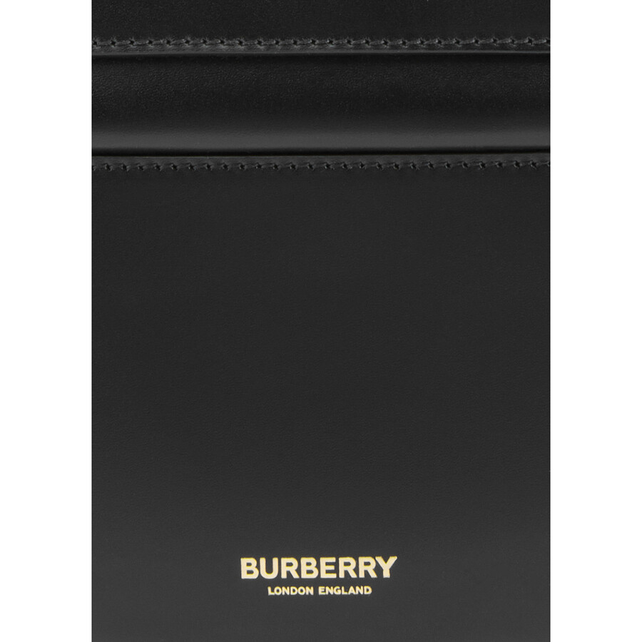 Burberry Olympia Mini Leather Shoulder Bag In Black 8051487