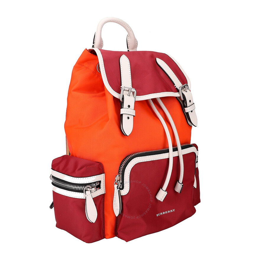 burberry red backpack