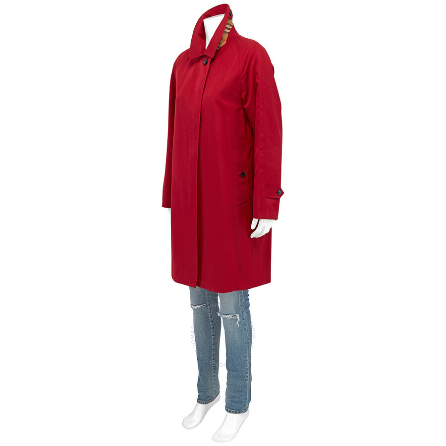 red car coat