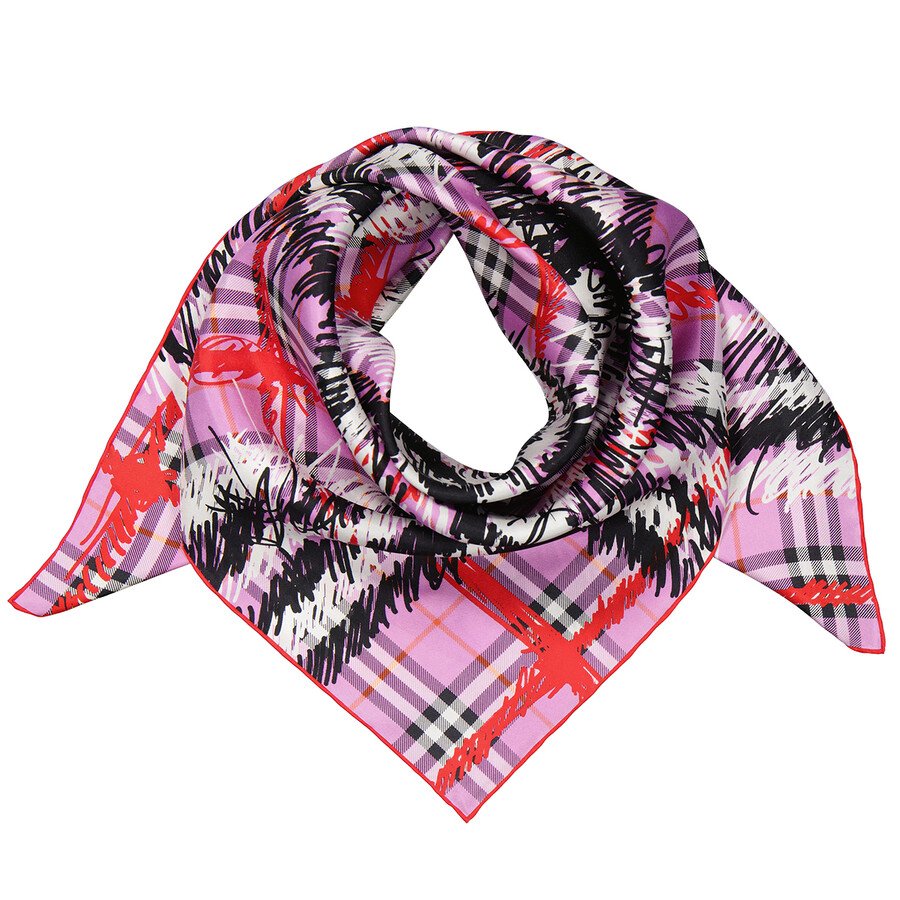 burberry scribble scarf