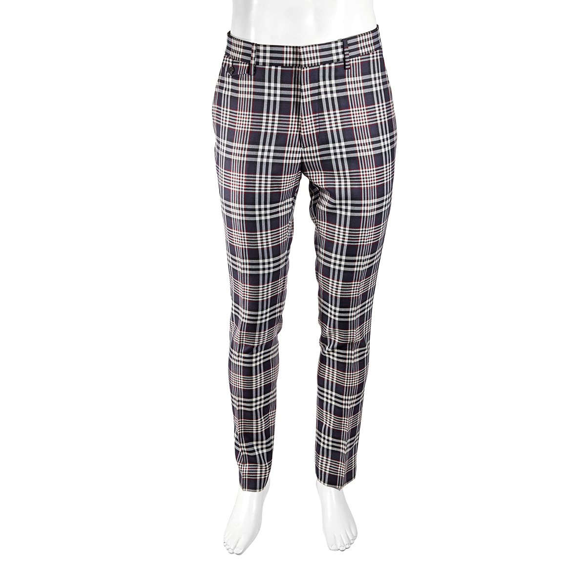 Burberry Serpentine Virgin Wool Plaid 