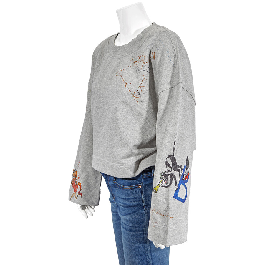 loopback cotton sweatshirt