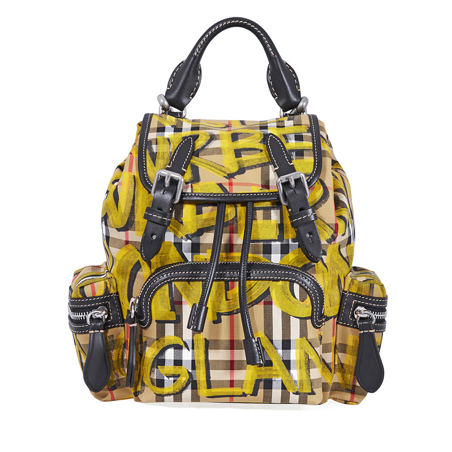 burberry backpack graffiti