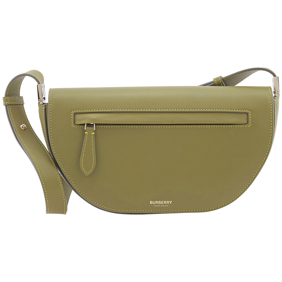 Burberry Small Olympia Shoulder Bag In Juniper Green 8034714