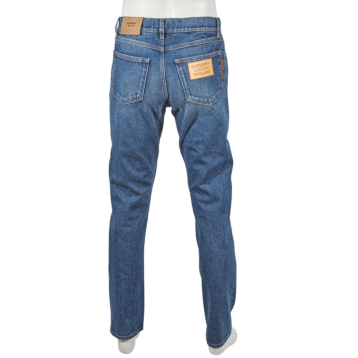 Burberry Straight Fit Indigo Denim 