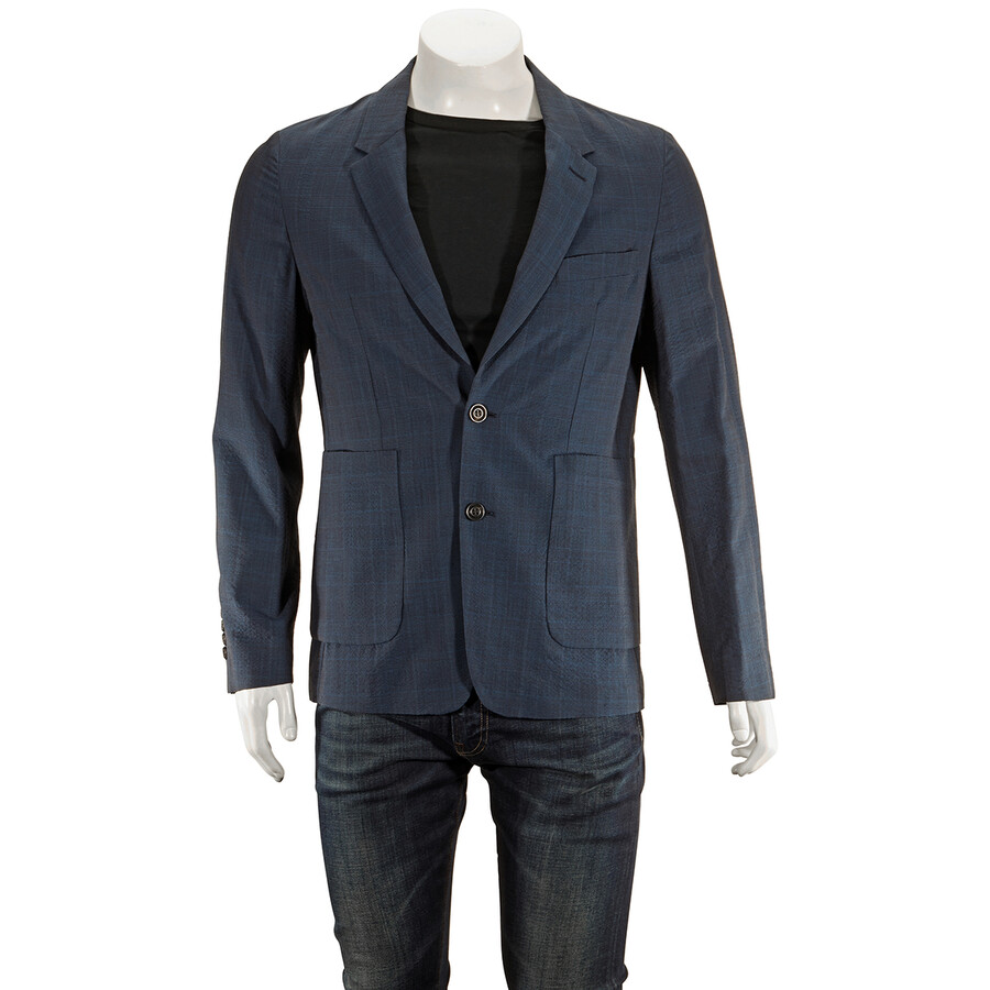 burberry blue blazer