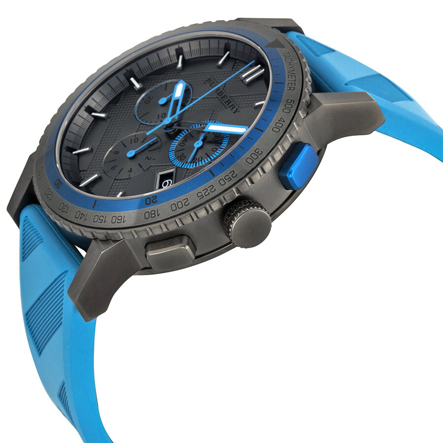 burberry watch blue face