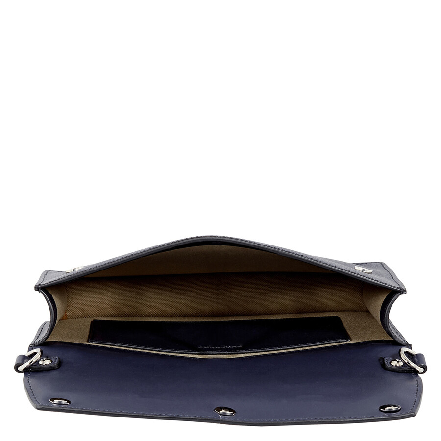 Burberry Triplestud Leather Crossbody Bag In Blue 8014629 5045558743202 Handbags