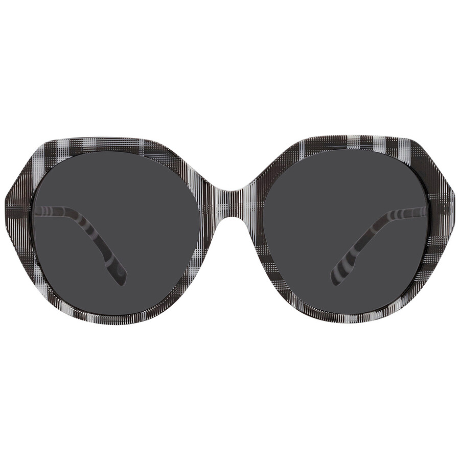 Burberry Vanessa Dark Gray Irregular Ladies Sunglasses BE4375 400487 55