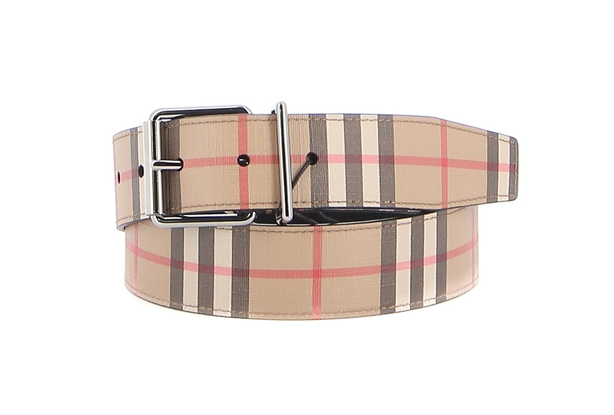 Burberry Vintage Check Buckle Belt 