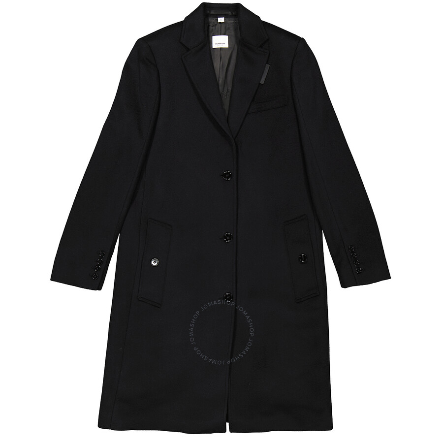 Tailored coat black clearance