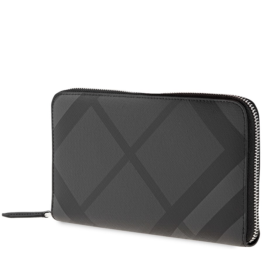black burberry wallet