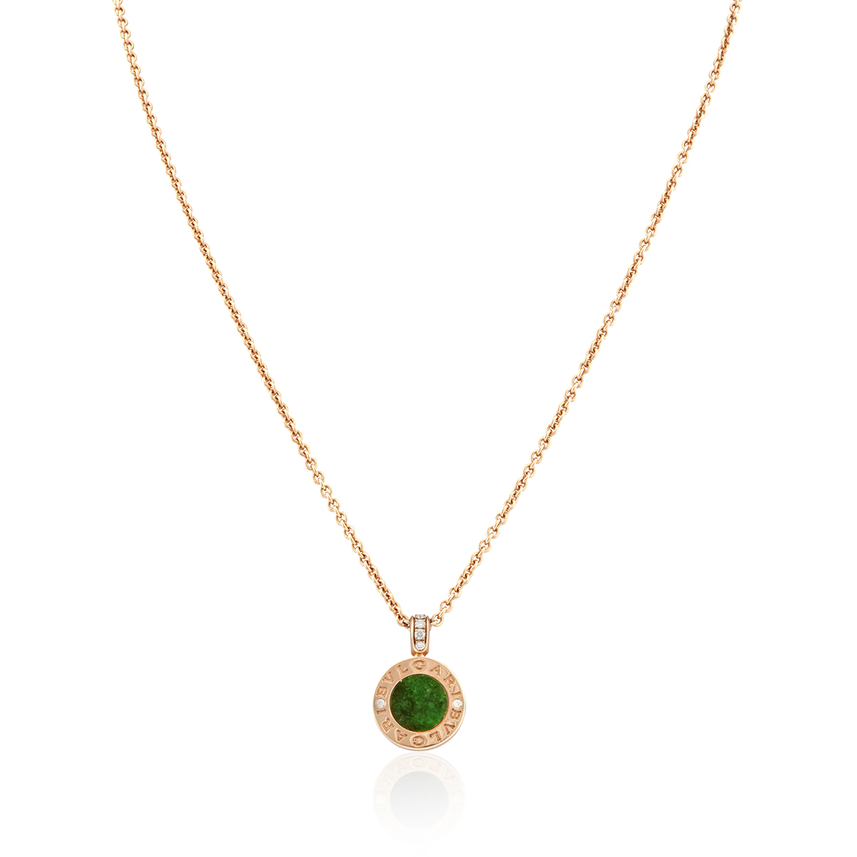 Bvlgari BVLGARI 18kt Rose Gold Necklace 