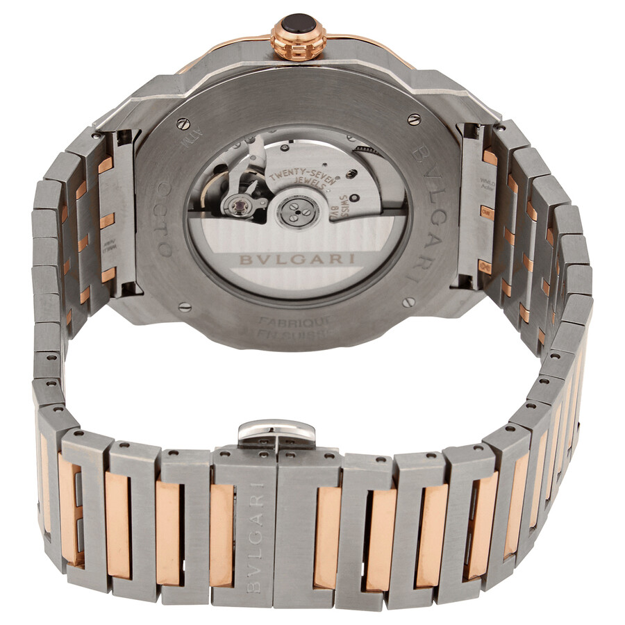 Bvlgari Octo Roma Hand Wind Brown Dial Men's Watch 102854 Watches