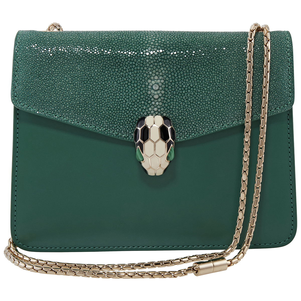 bvlgari python bag