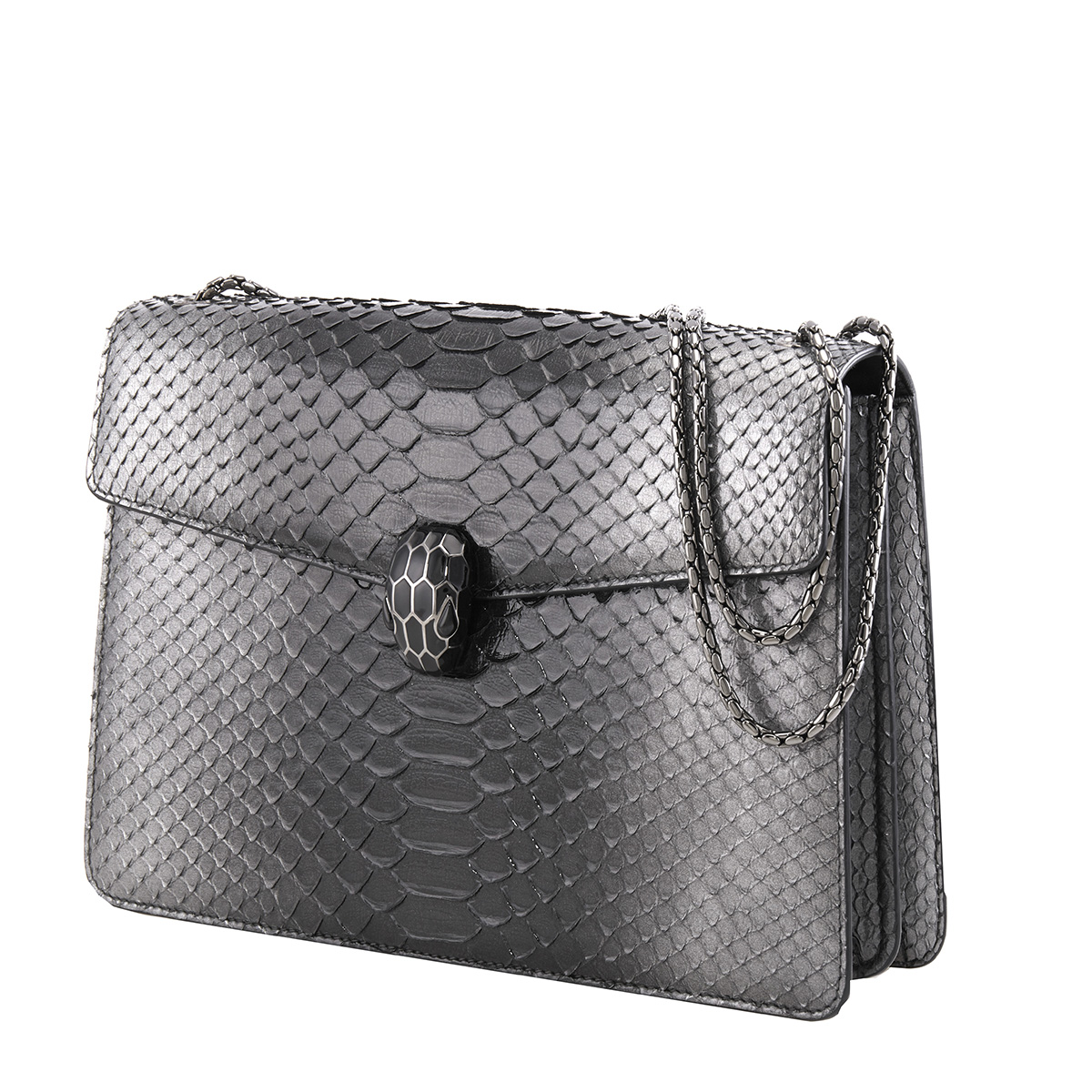 bvlgari python bag