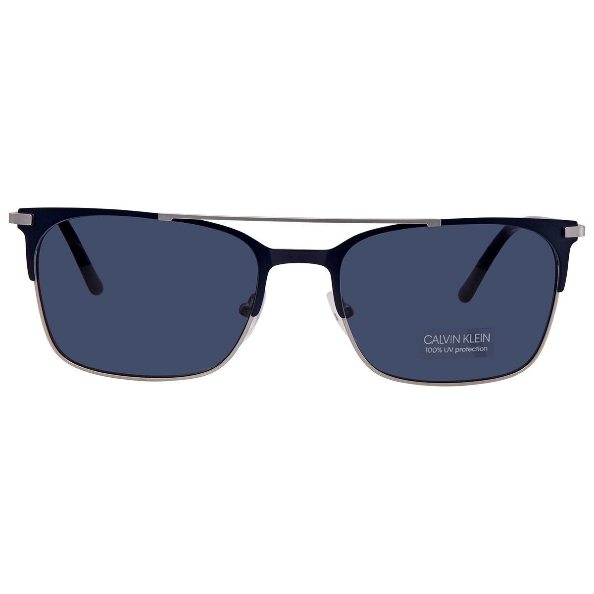 Calvin Klein Blue Rectangular Sunglasses CK19308S 56 19 145 CK19308S 56 19  145 883901119756 - Sunglasses, Calvin Klein - Jomashop