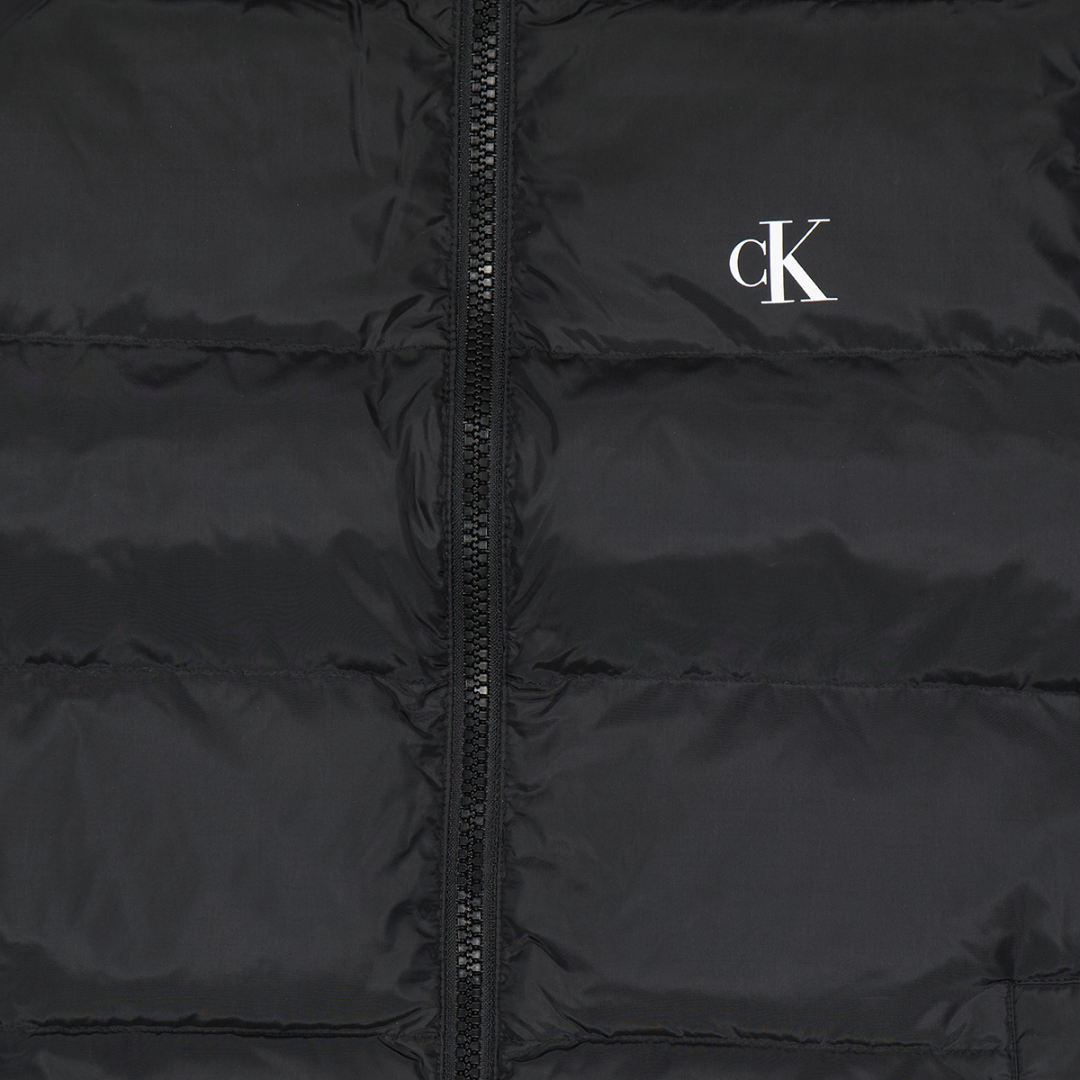 Calvin Klein Men's Black Down Vest, Size Small