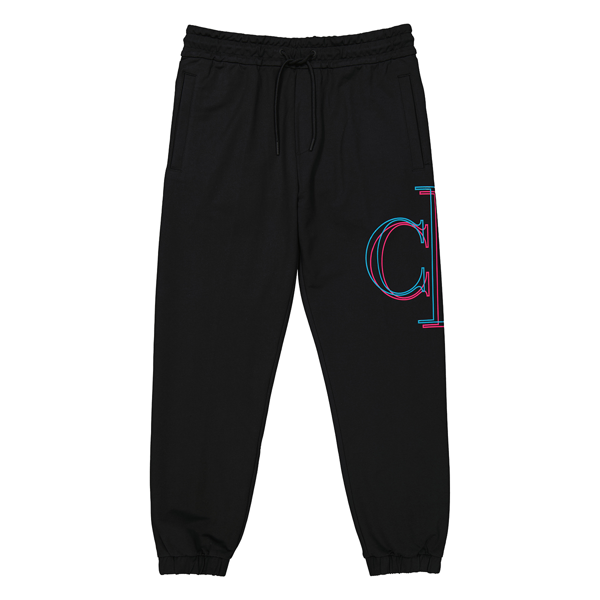 Calvin Klein Black Cotton Men's Sweatpant