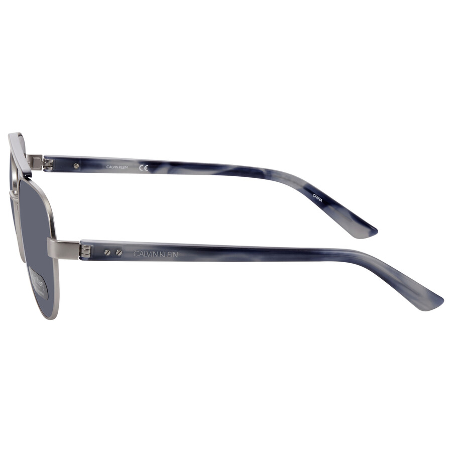 Calvin Klein Men's Blue Round Sunglasses CK19306S 410 54 CK19306S 410 54  883901119190 - Sunglasses, Calvin Klein - Jomashop
