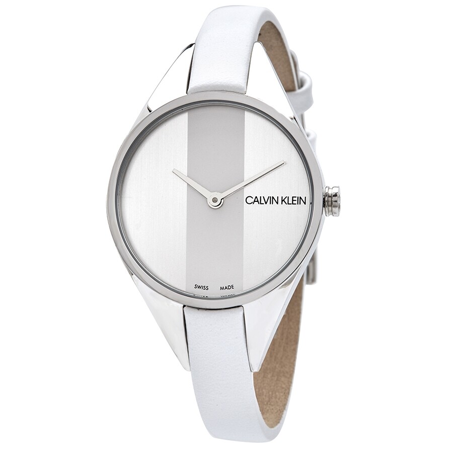 ck white watch
