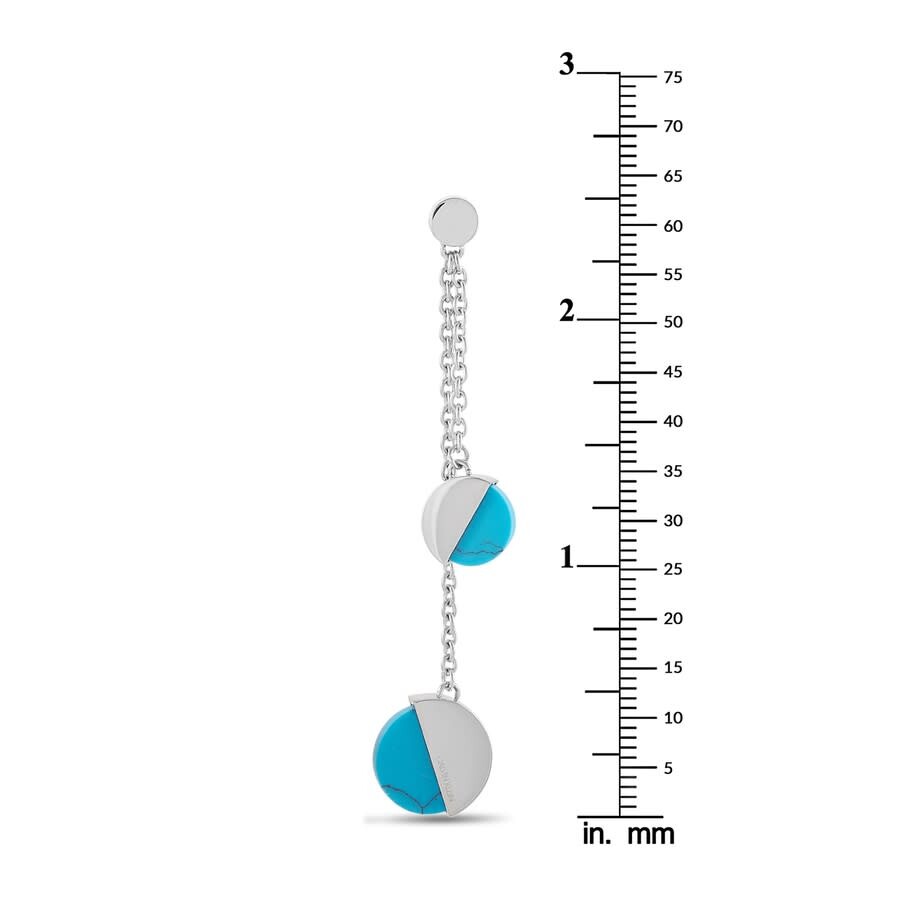 Calvin Klein Spicy Stainless Steel Turquoise Drop Earrings KJ8RLE040200