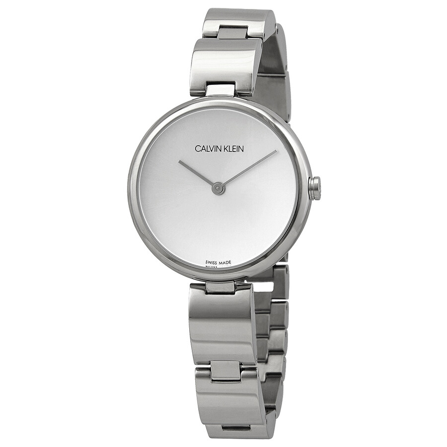 ck watch silver