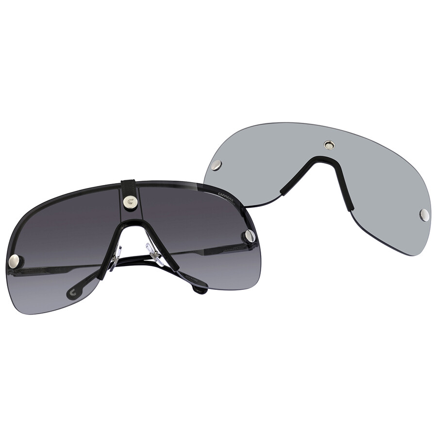 Carrera Grey Gradient Oversized Unisex Sunglasses CA EPICA II 0010/9O 99 716736298757