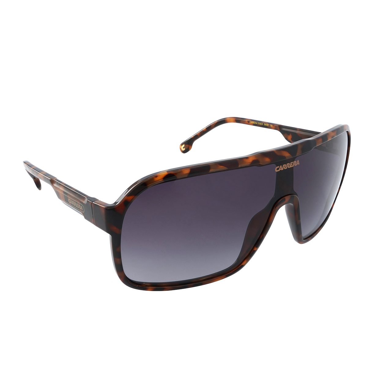 Occhiali Da Sole Carrera 1046/S 00JU 9O, Montatura Plastica Blu/bianco, Lenti Grigie Graduate, Uomo