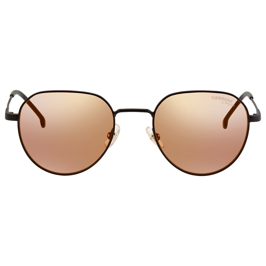 Carrera Orange Flash Mirror Round Sunglasses CARRERA 2015T/S 08LZ UW 48