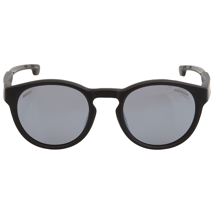 Carrera Silver Mirror Oval Men's Sunglasses CARRERA DUCATI 012/S 08A/T4