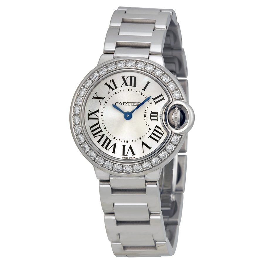 Cartier Ballon Bleu 18kt White Gold 