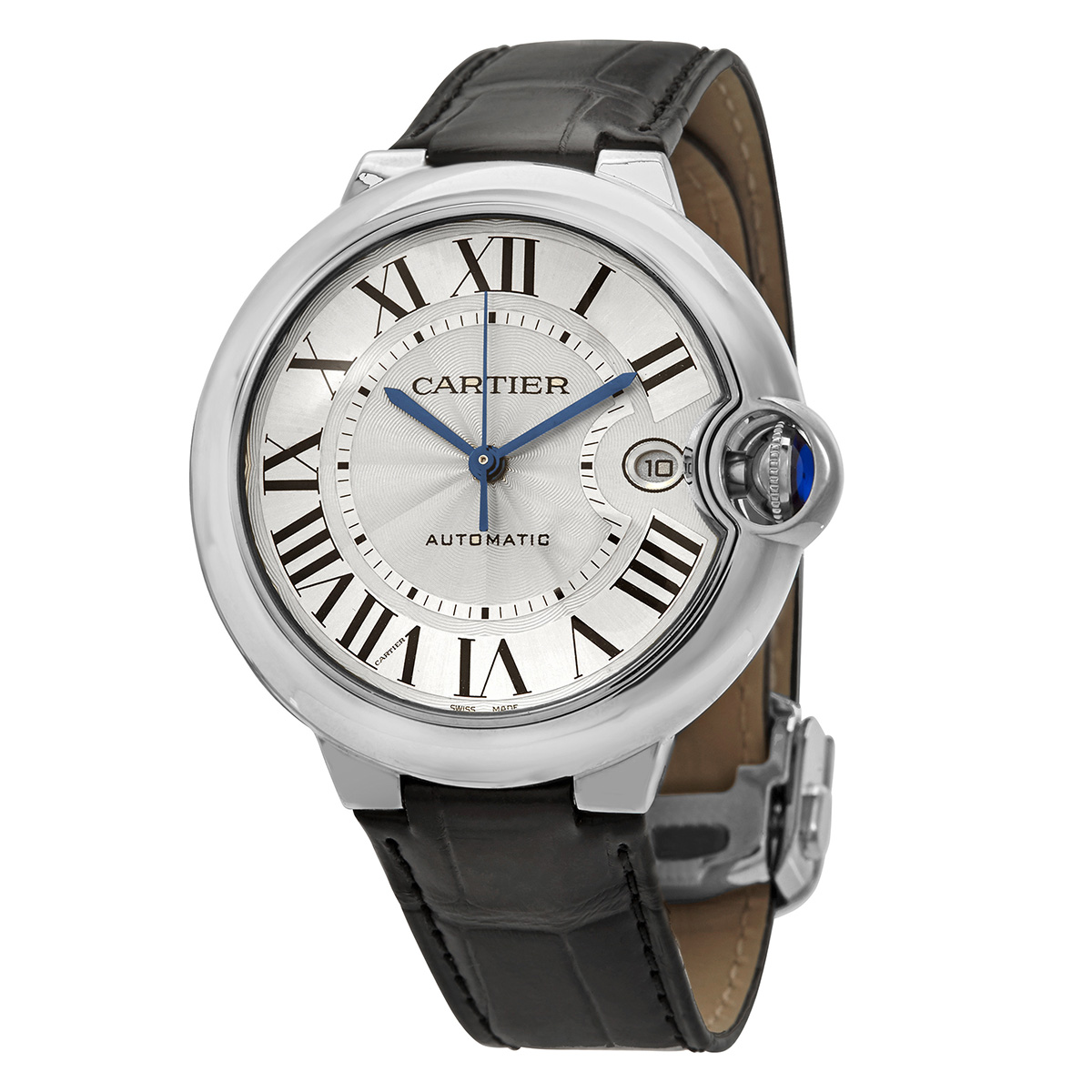 Cartier Ballon Bleu Automatic Silver Dial Unisex Watch WSBB0039 - Watches -  Jomashop