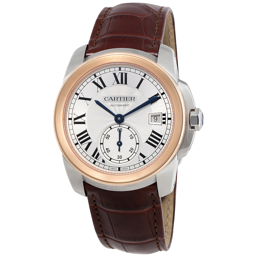 Cartier Calibre De Cariter Silver Dial 