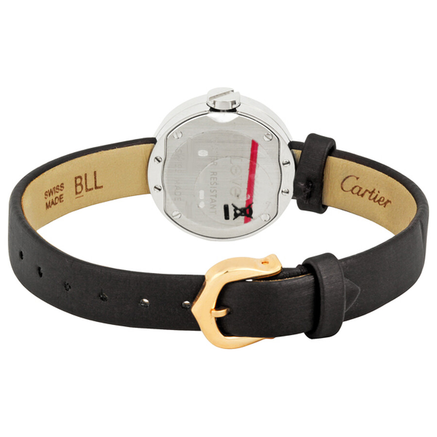 Cartier Love 18k White Gold Small Ladies Watch WE800231 7612456330520