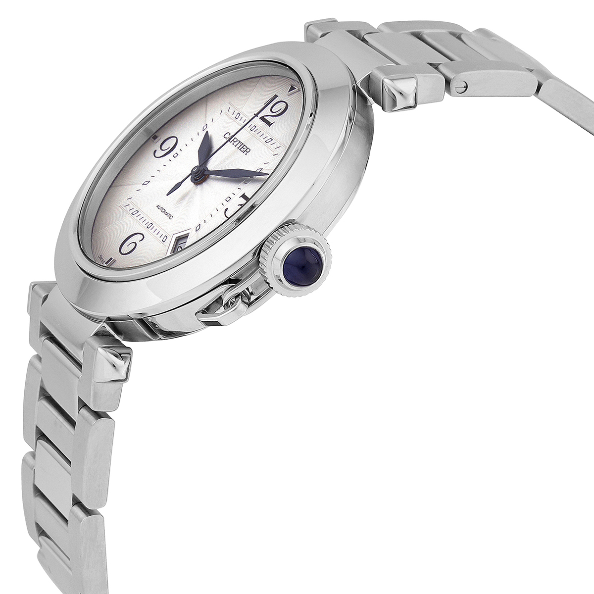 Cartier Pasha Automatic Silver Dial Men 