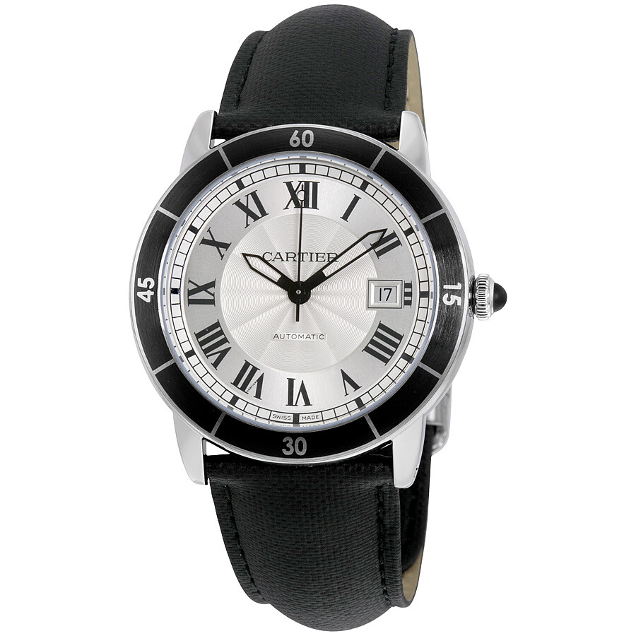 Cartier Ronde Croisiere Automatic Silver Dial Men's Watch WSRN0002  7613268500200 - Watches, Ronde Croisiere - Jomashop