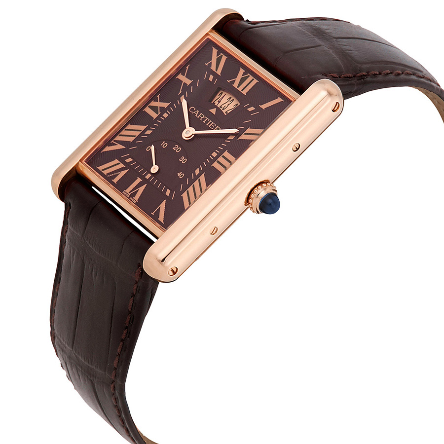 Cartier Tank Louis Brown Dial Men's 