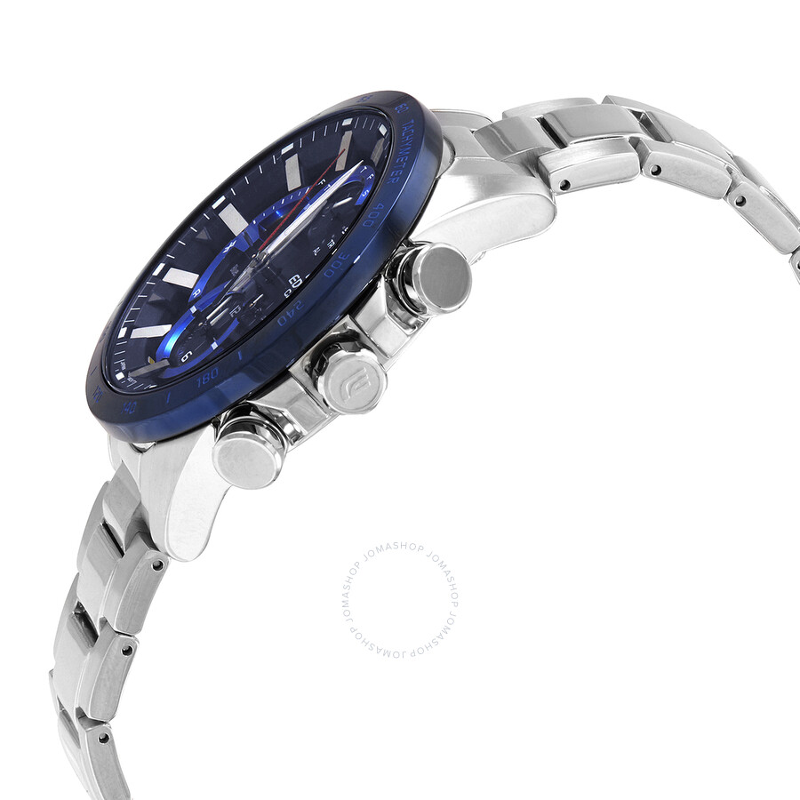 Casio Edifice Alarm Chronograph Quartz Blue Dial Men's Watch EQB900DB